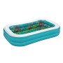 Piscina Gonfiabile per Bambini Bestway 3D Multicolore 262 x 175 x 51 cm 2 persone di Bestway, Piscine gonfiabili - Rif: D1400...