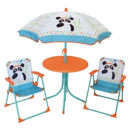 Móveis de jardim Fun House Infantil Urso Panda 4 Peças | Tienda24 Tienda24.eu