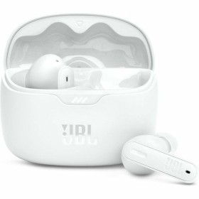 Headphones with Microphone JBL TUNE BEAM WHITE White by JBL, Headphones and accessories - Ref: S7611094, Price: 79,01 €, Disc...