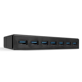 Hub USB LINDY 43228 Noir de LINDY, Hubs de réseau - Réf : S7717095, Prix : 59,58 €, Remise : %