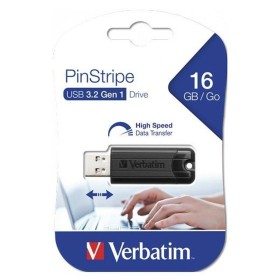 Clé USB Verbatim 49316 Noir 16 GB de Verbatim, Clés USB - Réf : S7718588, Prix : 6,92 €, Remise : %