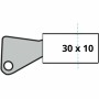 Schließzylinder Yale 30 x 10 mm Messing Garagentor | Tienda24 Tienda24.eu