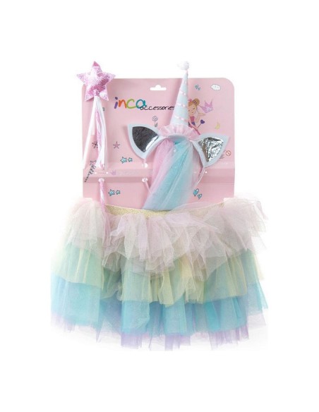 Tutu Inca Bailarina Unicornio Multicolour Unicorn 24-36 Months (3 Pieces) | Tienda24 Tienda24.eu