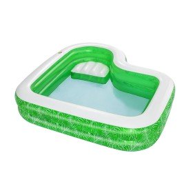 Pataugeoire gonflable pour enfants Bestway Vert Multicouleur 231 x 231 x 51 cm de Bestway, Piscines gonflables - Réf : D14004...