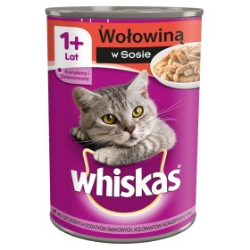 Aliments pour chat Whiskas Veau 400 g