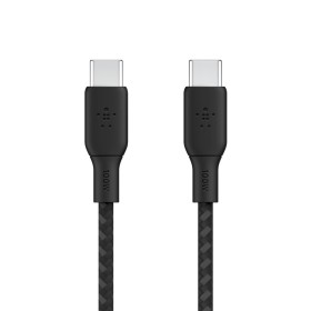 Câble USB A vers USB C NANOCABLE 10.01.210 Noir | Tienda24 - Global Online Shop Tienda24.eu