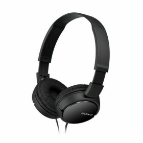 Casque Écouteur Pliable Sony MDRZX110B.AE Noir de Sony, Écouteurs et accessoires - Réf : S7749947, Prix : 12,71 €, Remise : %