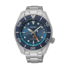 Montre Homme Seiko SSB447P1 Noir Argenté | Tienda24 Tienda24.eu