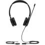 Headphones with Microphone Yealink YHS36-DUAL Black/Silver | Tienda24 - Global Online Shop Tienda24.eu