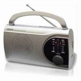 Radio AM/FM Haeger PR-BIB.004B Grey by Haeger, Radios - Ref: S7781561, Price: 23,43 €, Discount: %