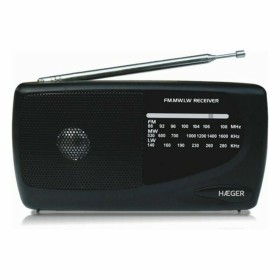 Radio AM/FM Haeger PR-TRI.002A Black by Haeger, Radios - Ref: S7781562, Price: 14,42 €, Discount: %