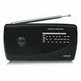 AM/FM-Radio Haeger PR-TRI.002A Schwarz von Haeger, Radios - Ref: S7781562, Preis: 14,42 €, Rabatt: %