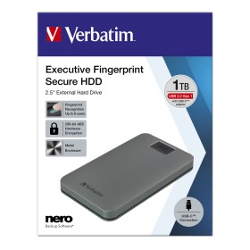 Disque Dur Externe Verbatim 53652 1 TB HDD de Verbatim, Disques durs externes - Réf : S7783777, Prix : 120,49 €, Remise : %