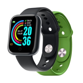 Smartwatch Celly TRAINERBEATGN Black Green by Celly, Smartwatches - Ref: S7789073, Price: 16,86 €, Discount: %