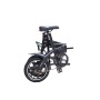 Electric Bike Skate Flash Urban Compact 14" Black/Blue 250 W | Tienda24 - Global Online Shop Tienda24.eu