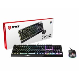 clavier et souris MSI Vigor GK30 Espagnol Qwerty de MSI, Ensembles Clavier et Souris - Réf : S7802109, Prix : 74,85 €, Remise...