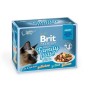 Comida para gato Brit Pouch Gravy Atún Pavo Ternera 12 x 85 g