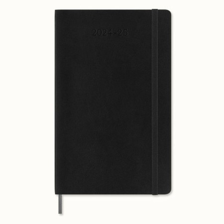 Agenda Moleskine 2024-2025 Noir de Moleskine, Agendas civils & carnets de RDV - Réf : M0308221, Prix : 25,36 €, Remise : %