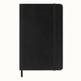 Diary Moleskine 2024-2025 Black by Moleskine, Appointment Books & Planners - Ref: M0308222, Price: 21,10 €, Discount: %