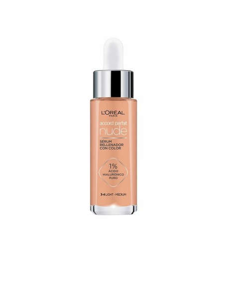 Base de Maquillage Crémeuse L'Oreal Make Up Accord Parfait 3-4 (30 ml) | Tienda24 Tienda24.eu