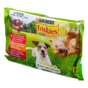 Wet food Purina Friskies Chicken Veal Lamb Potatoes Carrot 4 x