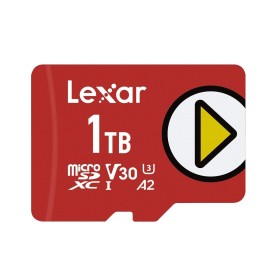 Carte Micro SD Lexar LMSPLAY001T-BNNNG 1 TB de Lexar, Cartes mémoire - Réf : M0308333, Prix : 107,94 €, Remise : %