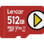 Tarjeta Micro SD Lexar LMSPLAY512G-BNNNG 512 GB de Lexar, Tarjetas de memoria - Ref: M0308334, Precio: 57,91 €, Descuento: %