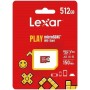 Micro SD Card Lexar LMSPLAY512G-BNNNG 512 GB by Lexar, Memory cards - Ref: M0308334, Price: 57,91 €, Discount: %