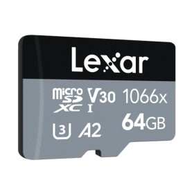 Micro SD Card Lexar Professional 1066x 64 GB by Lexar, Memory cards - Ref: M0308346, Price: 13,55 €, Discount: %