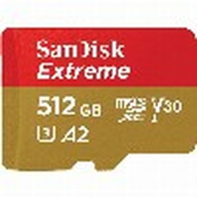 Carte Micro SD SanDisk SDSQXAV-512G-GN6MA 512 GB de SanDisk, Cartes mémoire - Réf : M0308357, Prix : 77,61 €, Remise : %