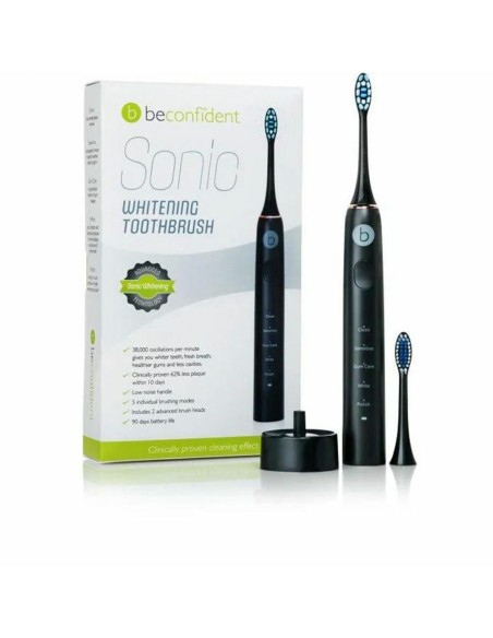 Electric Toothbrush Beconfident Sonic Black / Rose Gold | Tienda24 Tienda24.eu