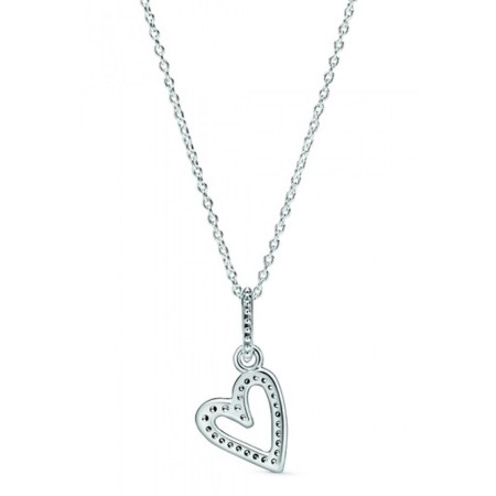 Ladies' Pendant Pandora SPARKLING FREEHAND HEART | Tienda24 Tienda24.eu