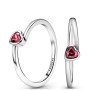 Damenring Pandora CLEAR TILTED HEART SOLITAIRE - RING - SIZE 56 | Tienda24 Tienda24.eu