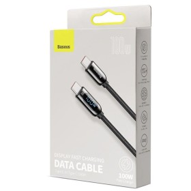 Cable USB C Baseus CATSK-B01 Negro 1 m