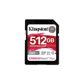 SDXC Memory Card Kingston Technology Canvas React Plus 512 GB by Kingston, Memory cards - Ref: M0308817, Price: 118,62 €, Dis...