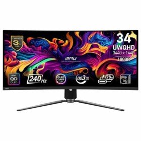 Écran MSI MEG 342C QD-OLED 34" 240 Hz de MSI, Ecrans PC - Réf : S7838403, Prix : 1,00 €, Remise : %