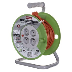 Regleta Enchufes 4 Tomas sin Interruptor Activejet AJE-PB (20 m)