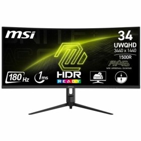 Écran MSI MAG 342CQR E2 34" 180 Hz de MSI, Ecrans PC - Réf : S7841187, Prix : 515,02 €, Remise : %