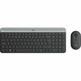 clavier et souris Logitech 920-009196 Noir QWERTY de Logitech, Claviers - Réf : S7841759, Prix : 64,64 €, Remise : %