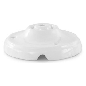 Fleuron EDM 44399 Vintage White Porcelain 100 mm Ø 100 mm by EDM, Pendant Lights - Ref: S7900527, Price: 9,05 €, Discount: %