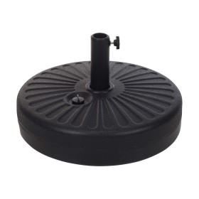 Base for beach umbrella Progarden Black Resin (58 X 15 cm) by Progarden, Parasol Stands & Bases - Ref: S7900739, Price: 55,12...