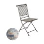 Folding Chair Kaemingk Stuttgart White Brown 39 x 39 x 9 cm | Tienda24 - Global Online Shop Tienda24.eu