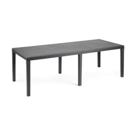 Dining Table Norah 160 x 85 x 74 cm Wood Stainless steel | Tienda24 - Global Online Shop Tienda24.eu