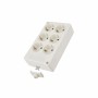 6-socket plugboard without power switch Solera 8106 3500 W 250 V 16 A | Tienda24 - Global Online Shop Tienda24.eu