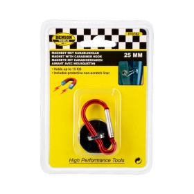 Snap hook Bensontools Red Magnet Steel (2,5 cm) by Bensontools, Hooks and carabiners - Ref: S7902062, Price: 6,27 €, Discount: %