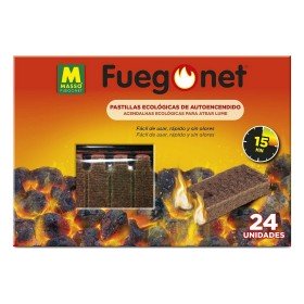 Palle di fuoco per l'accensione Super Foc Legno Cera Ecologico 20 Unità | Tienda24 - Global Online Shop Tienda24.eu