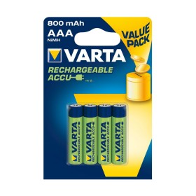 Piles Rechargeables Varta 800 mAh 1,2V (4 Unités) de Varta, Piles rechargeables - Réf : S7902177, Prix : 11,01 €, Remise : %