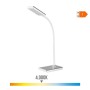 Desk lamp EDM Flexo/Desk lamp Silver polypropylene 400 lm (9 x 13 x 33 cm) | Tienda24 - Global Online Shop Tienda24.eu