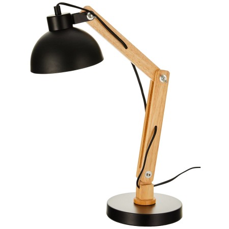 Flexo/Lampe de bureau EDM Noir Bois Métal 60 W E27 Ø 16 x 53 cm de EDM, Lampes-clips - Réf : S7902691, Prix : 55,83 €, Remise...