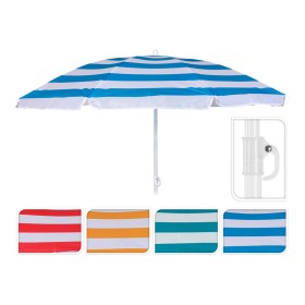 Ombrellone Spiaggia Ø 145 cm 180 cm Mediterraneo di BigBuy Outdoor, Ombrelloni - Rif: S7902978, Prezzo: 13,20 €, Sconto: %